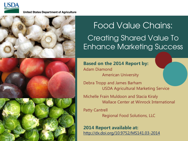food value chains