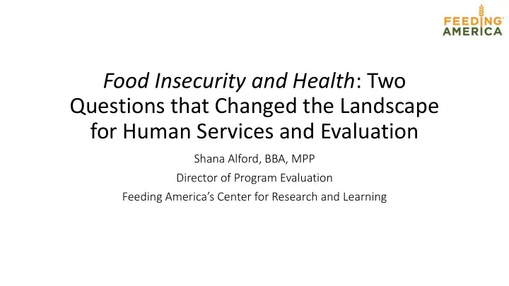 questions that changed the landscape