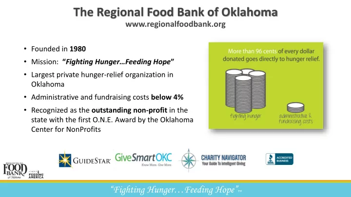 the regional food bank of oklahoma