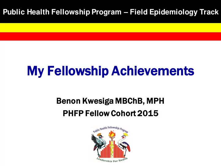 my fellows wshi hip achi hievem evements nts