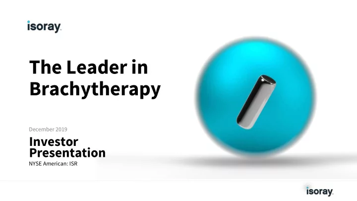 brachytherapy