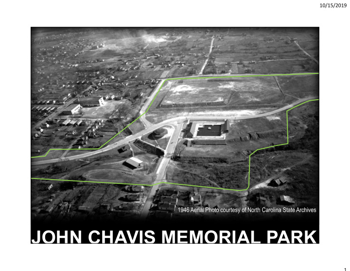 john chavis memorial park