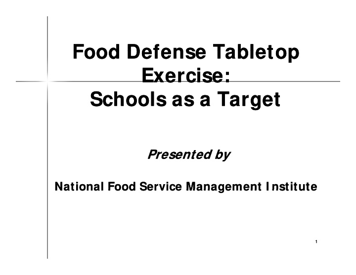 food defense food defense tabletop food defense food