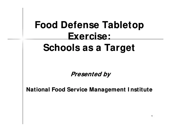 food defense food defense tabletop food defense food