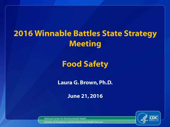 2016 winnable battles state strategy