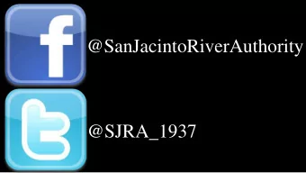 @SanJacintoRiverAuthority  @SJRA_1937  Temporary Seasonal  Lake Lowering  Overview of the January