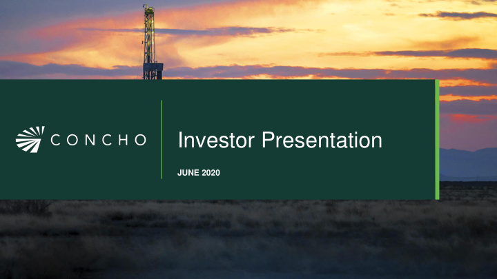 investor presentation