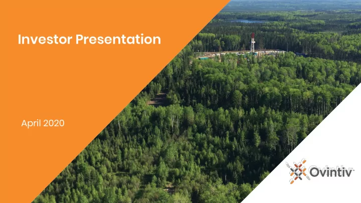 investor presentation