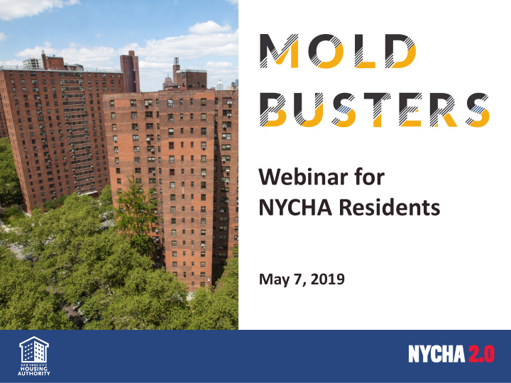 webinar for nycha residents