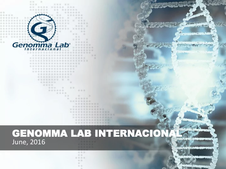 genomma l genomma lab intern ab internacion cional al