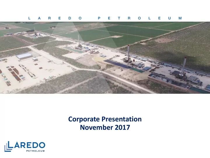 corporate presentation
