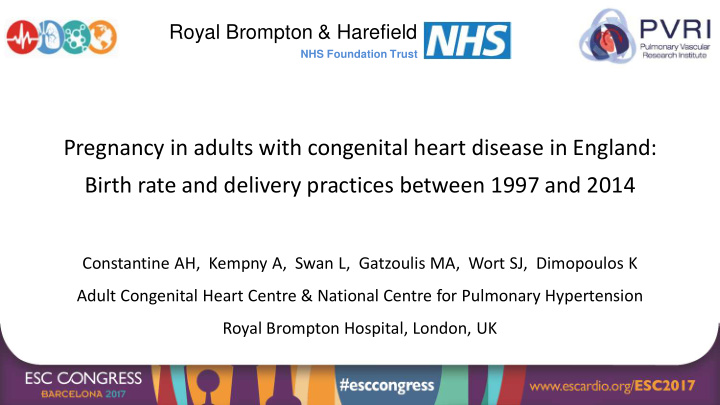 pregnancy in adults with congenital heart disease in