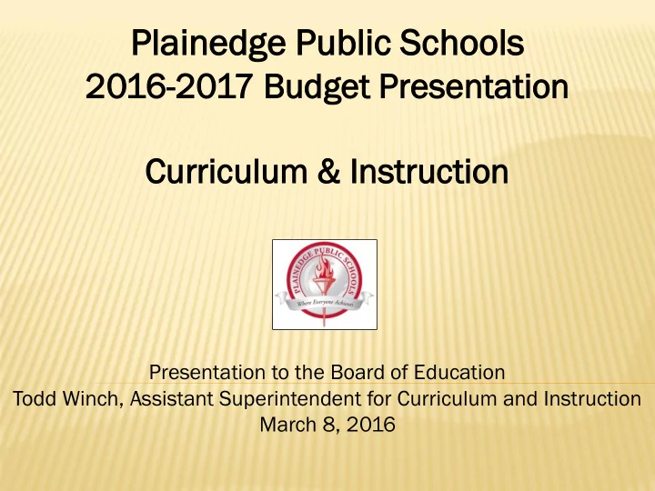 pl plain inedge edge pu public ic scho chools ols