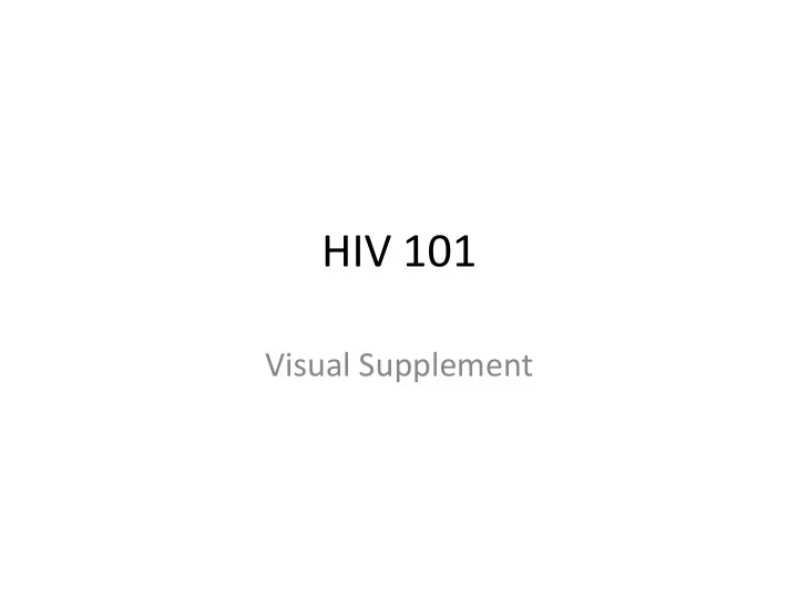 hiv 101