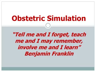 Objective  Provide the steps/process to developing  a  Simulation Program.  Introduction  The