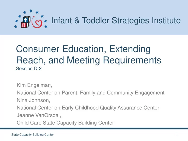 consumer education extending