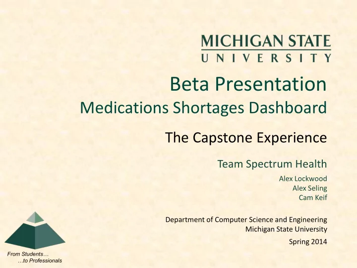 beta presentation