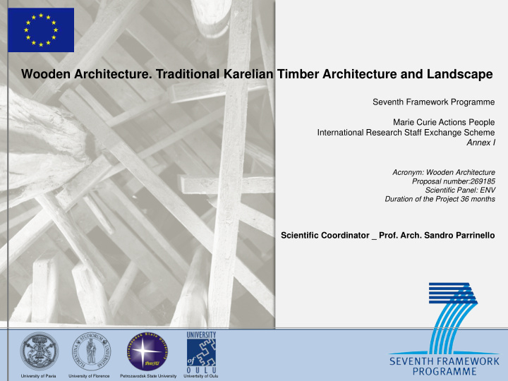 wooden architecture traditional karelian timber