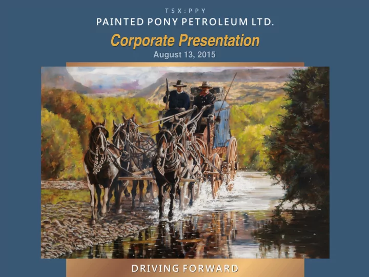 corporate presentation