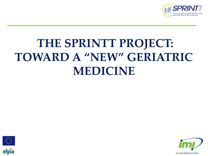 the sprintt project