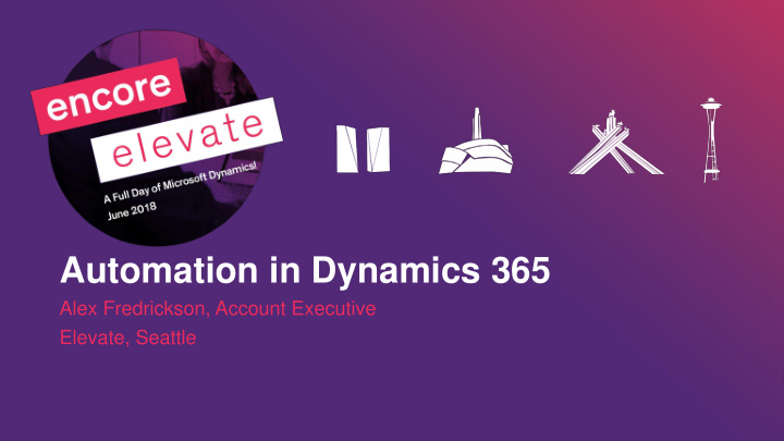 automation in dynamics 365