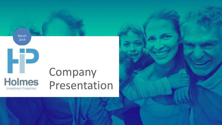 company presentation business overview