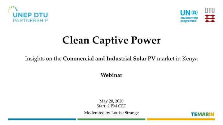 clean captive power