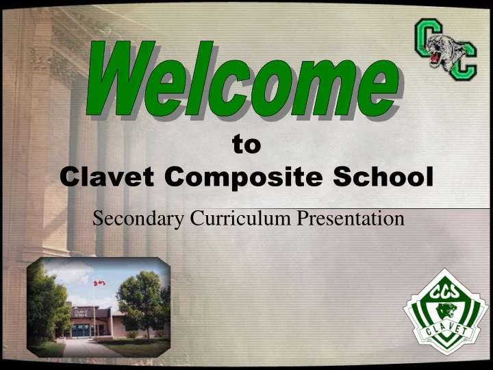 clavet composite school