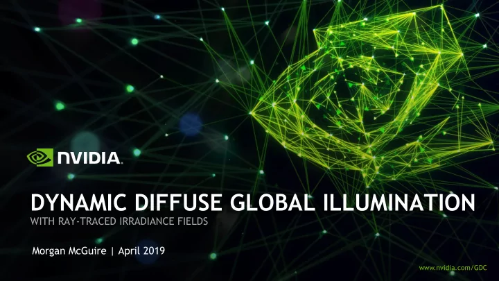 dynamic diffuse global illumination