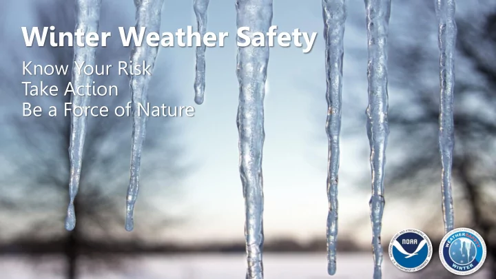 winter weather safety