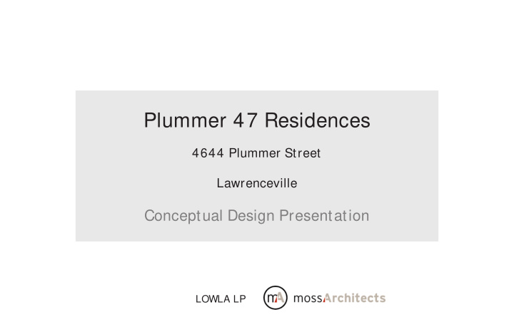 plummer 47 residences