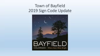 2019 Sign Code Update  Blanketing  Sign Size  Spacing  &lt; 3 sq. ft.  10 Feet 3 sq. ft.  4 sq.