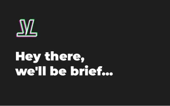 H e y t he r e , w e ' ll be b r ief ...  We are Visual Legion - a team mixed of creative geeks