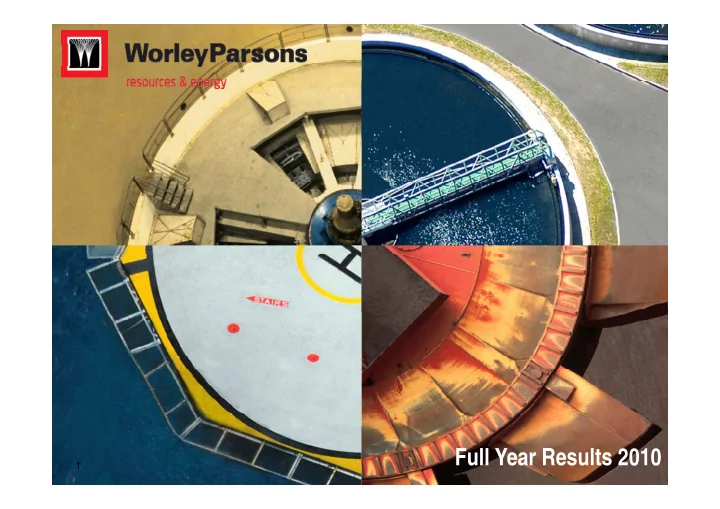full year results 2010