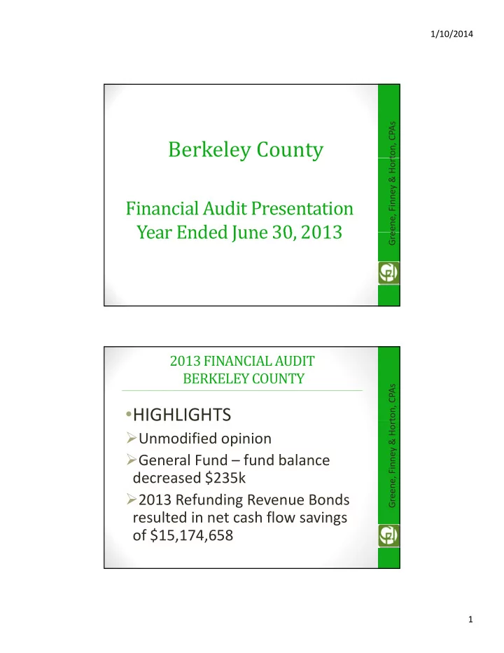 berkeley county y y