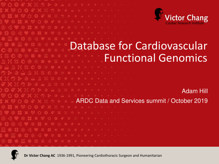database for cardiovascular