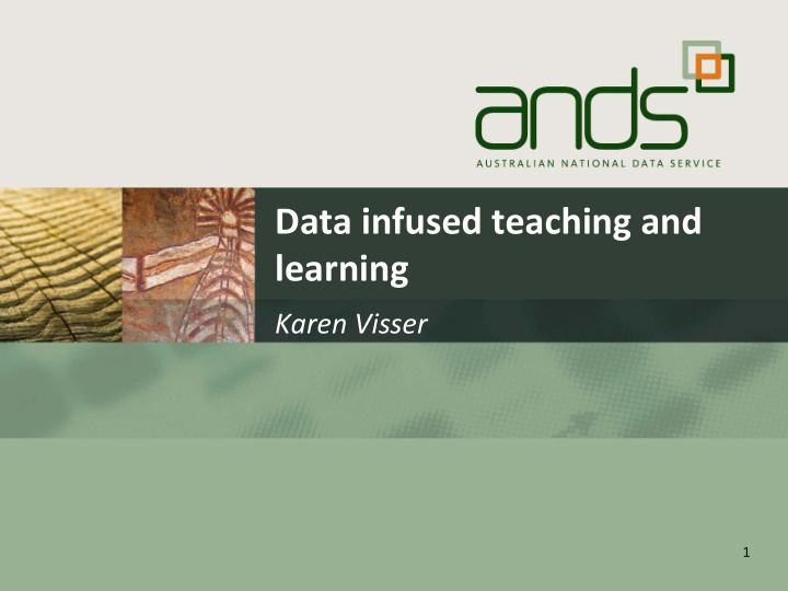 data infused teaching and learning