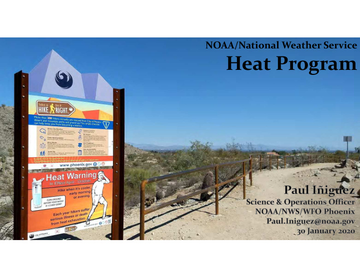 heat program challenge risk perception