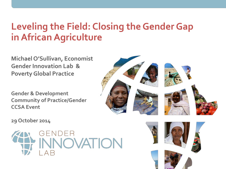 leveling the field closing the gender gap in african