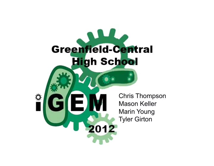 chris thompson mason keller marin young tyler girton