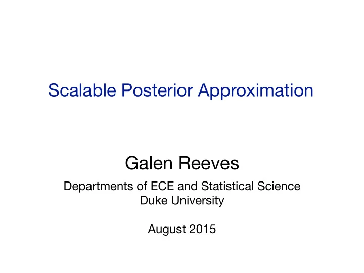 galen reeves