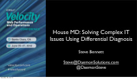 house md solving complex it issues using differential