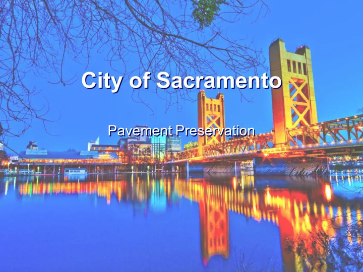 city of sacramento