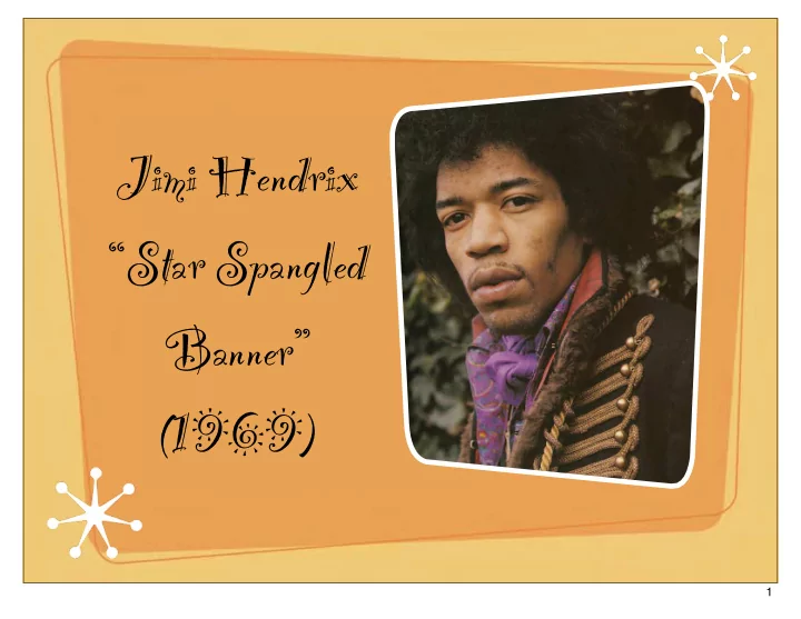 jimi hendrix star spangled banner 1969