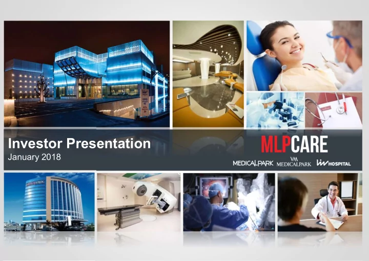 investor presentation