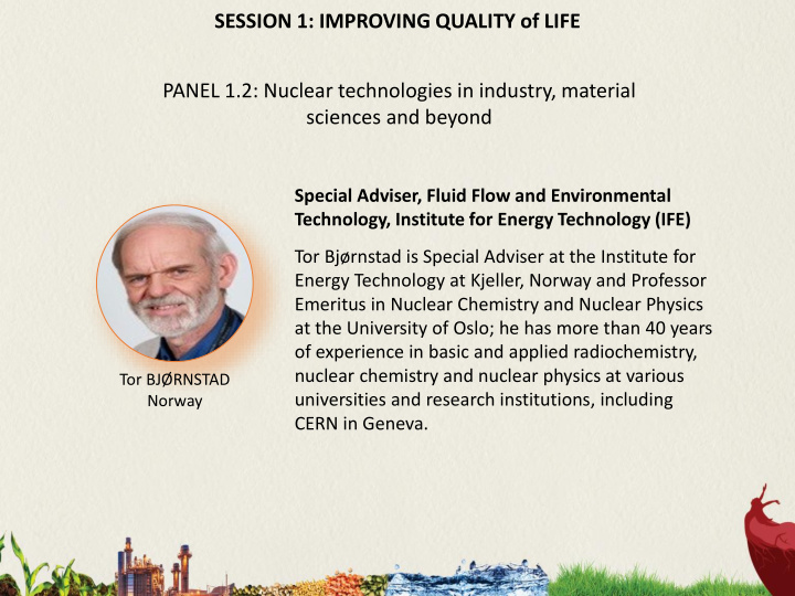 session 1 improving quality of life panel 1 2 nuclear