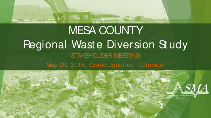mes a county regional waste diversion s tudy