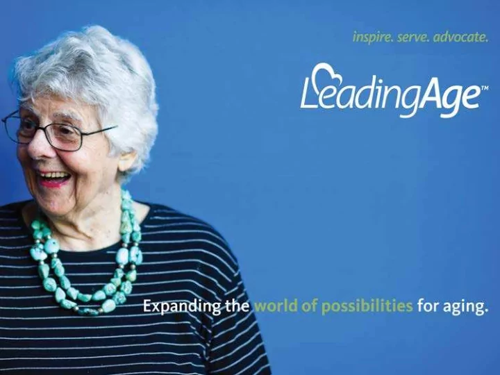 senior housing as we know it