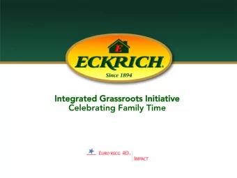 Integrated Grassroots Initiative  Integrated Grassroots Initiative  Celebrating Family Time Table