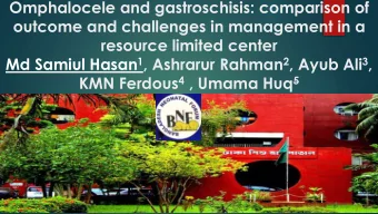 Md Samiul Hasan 1 , Ashrarur Rahman 2 , Ayub Ali 3 , KMN Ferdous 4 , Umama Huq 5  Introduction